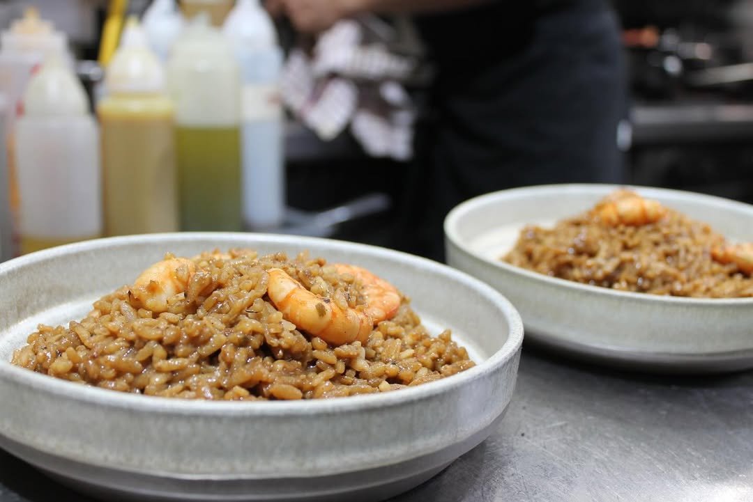 Cal Spaguetti arrós amb gambes