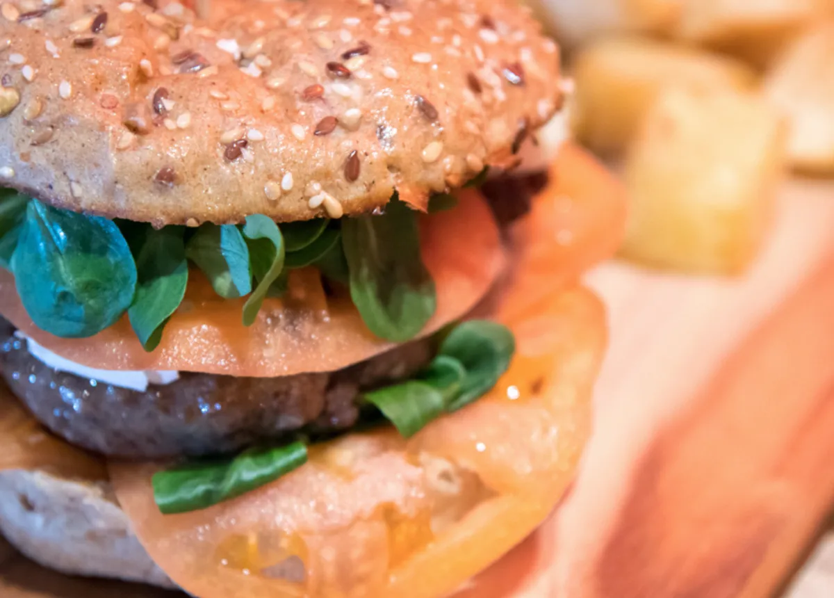 Frankfurt Cal Xavi Hamburguesa de vedella ecològica