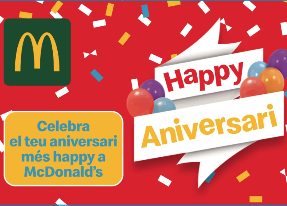 McDonald's Manresa Happy Aniversari